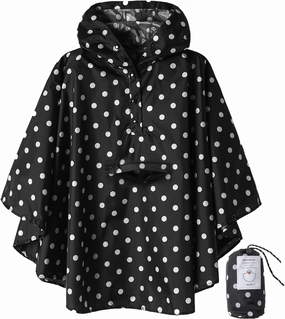 SaphiRose Lightweight Kids Rain Poncho Jacket Waterproof Outwear Rain Coat