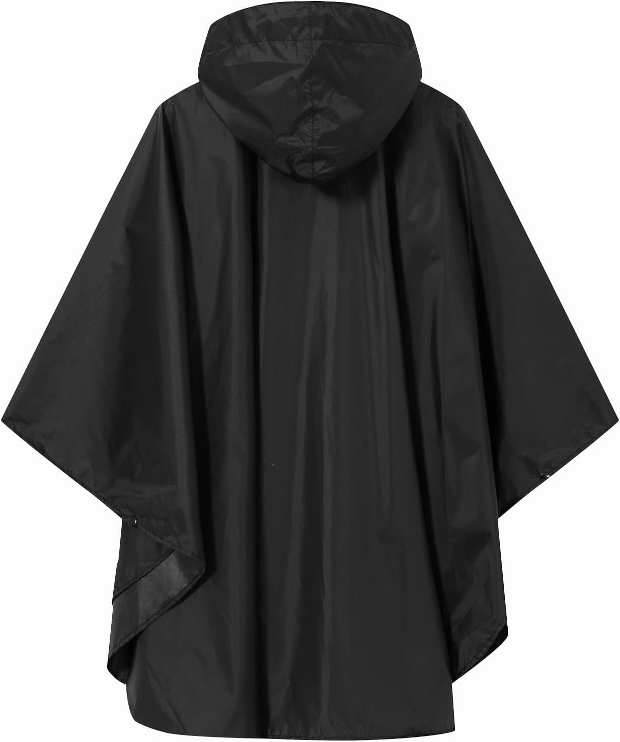 SaphiRose Lightweight Kids Rain Poncho Waterproof Jacket Zipper Up Rain Coat