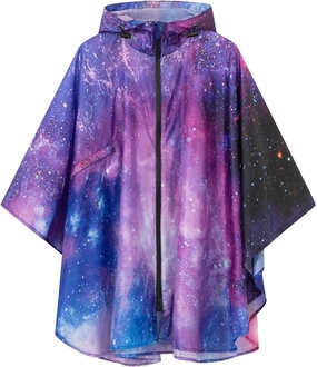 SaphiRose Lightweight Kids Rain Poncho Waterproof Jacket Zipper Up Rain Coat