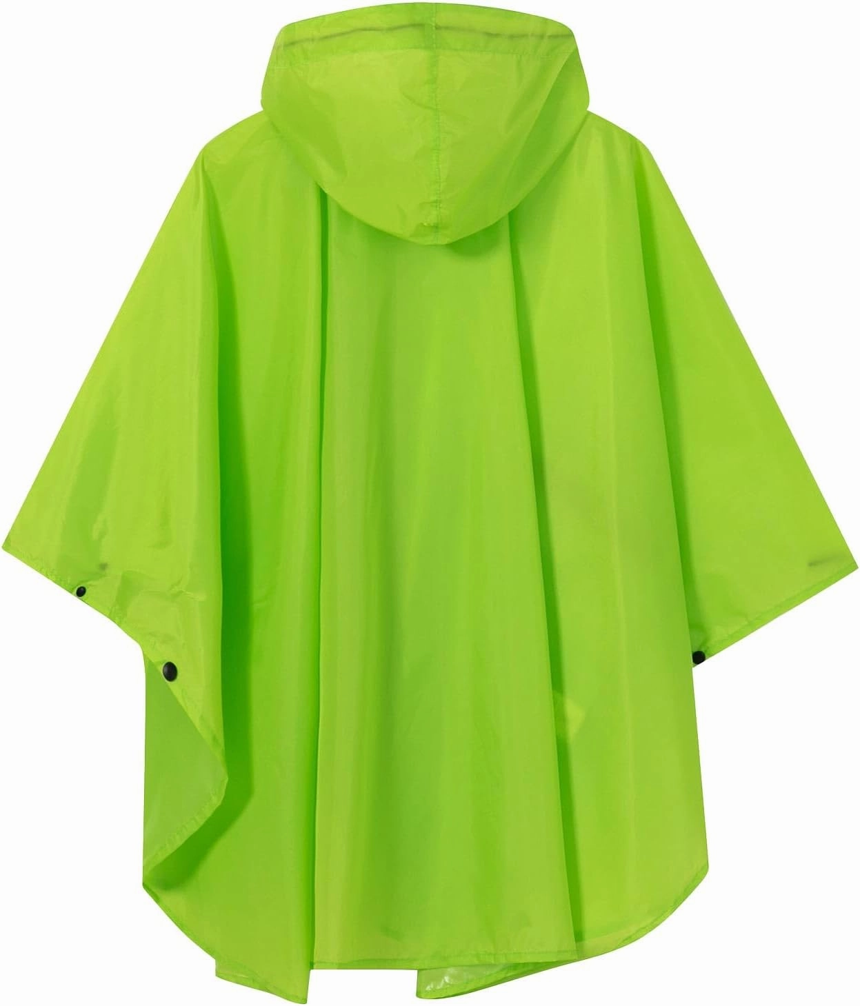 SaphiRose Lightweight Kids Rain Poncho Waterproof Jacket Zipper Up Rain Coat