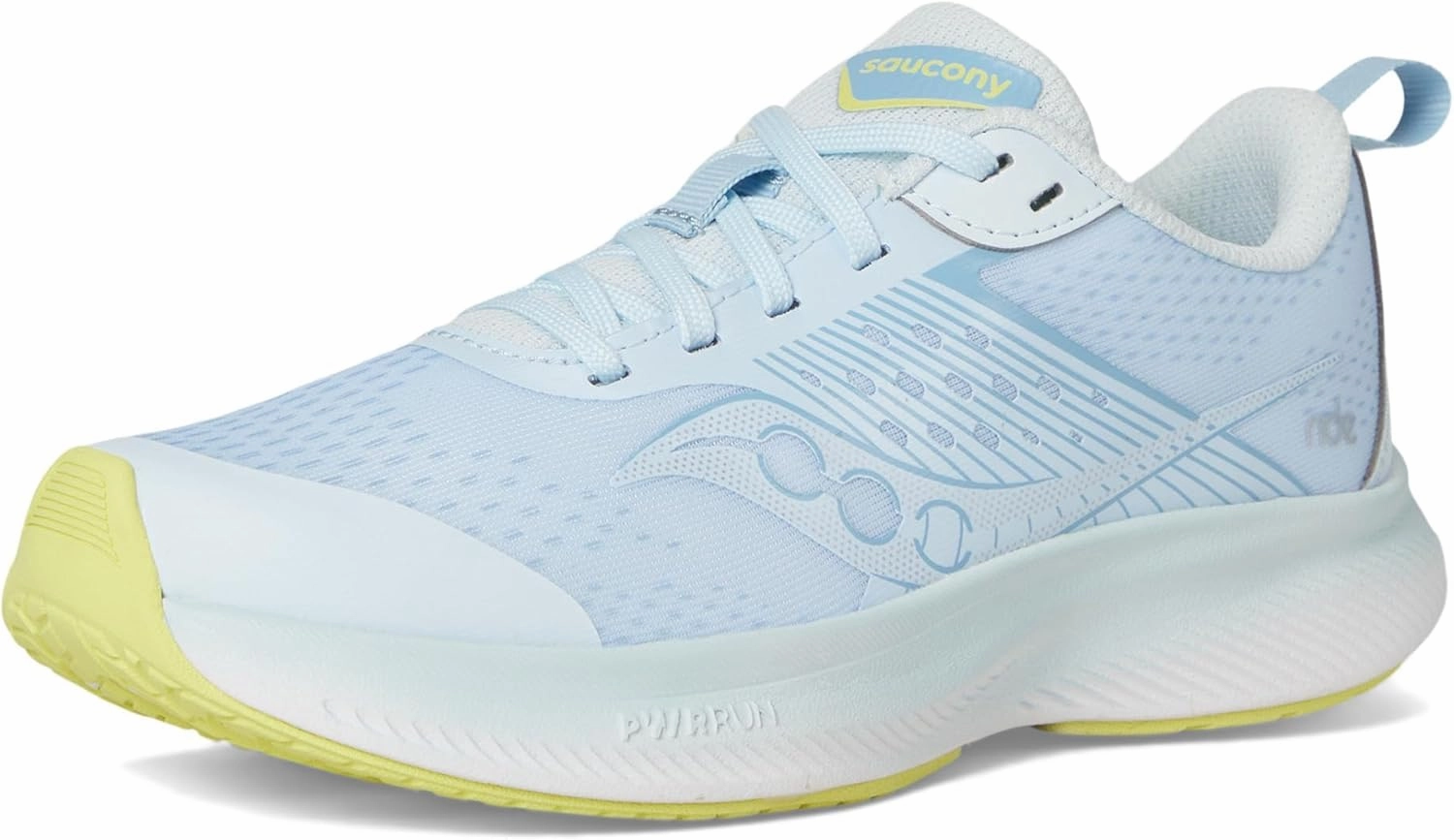Saucony Ride Kidz Sneaker, Blue, 1 US Unisex Big Kid