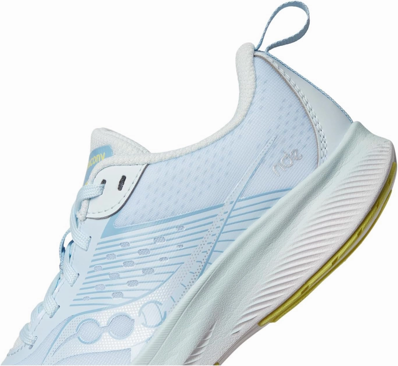 Saucony Ride Kidz Sneaker, Blue, 1 US Unisex Big Kid
