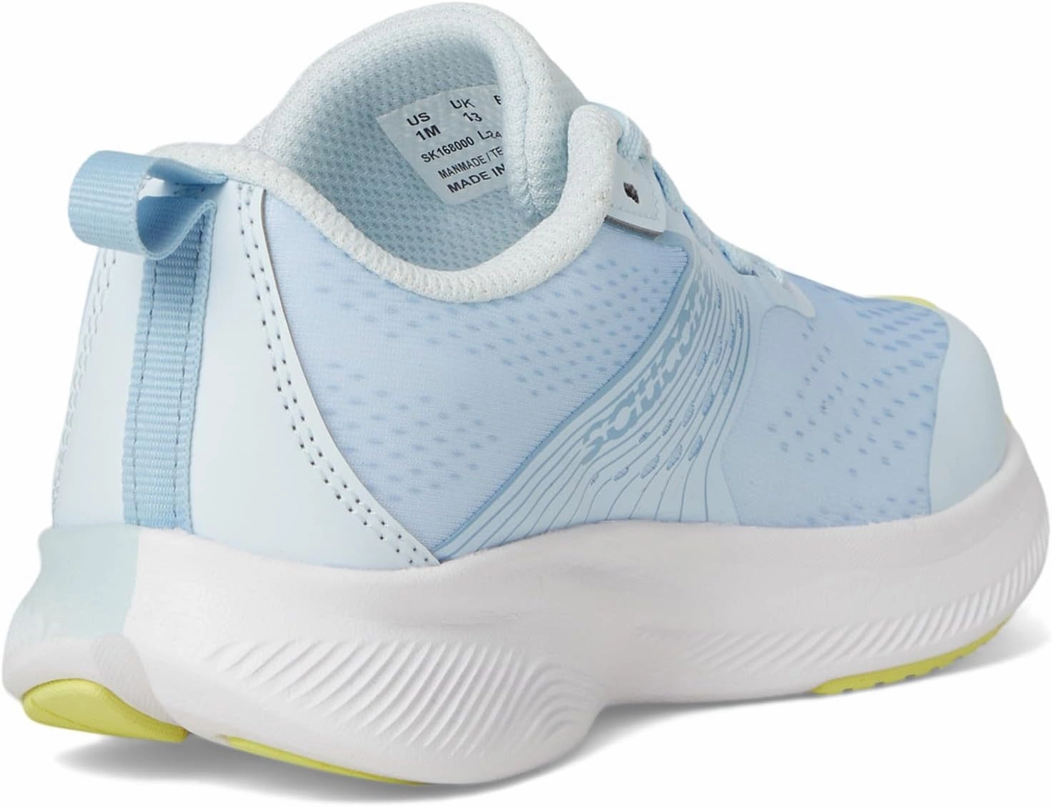 Saucony Ride Kidz Sneaker, Blue, 1 US Unisex Big Kid
