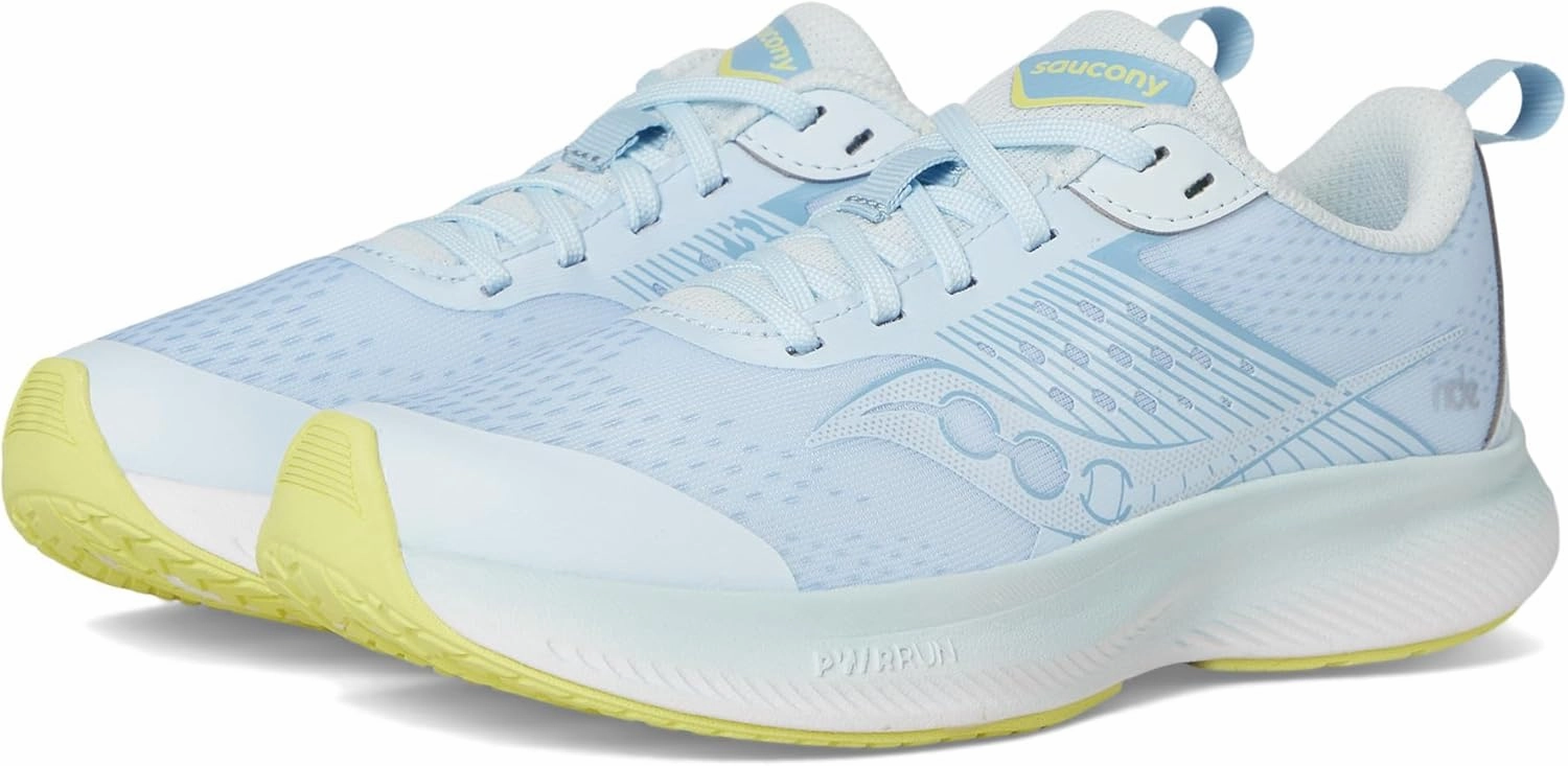 Saucony Ride Kidz Sneaker, Blue, 1 US Unisex Big Kid