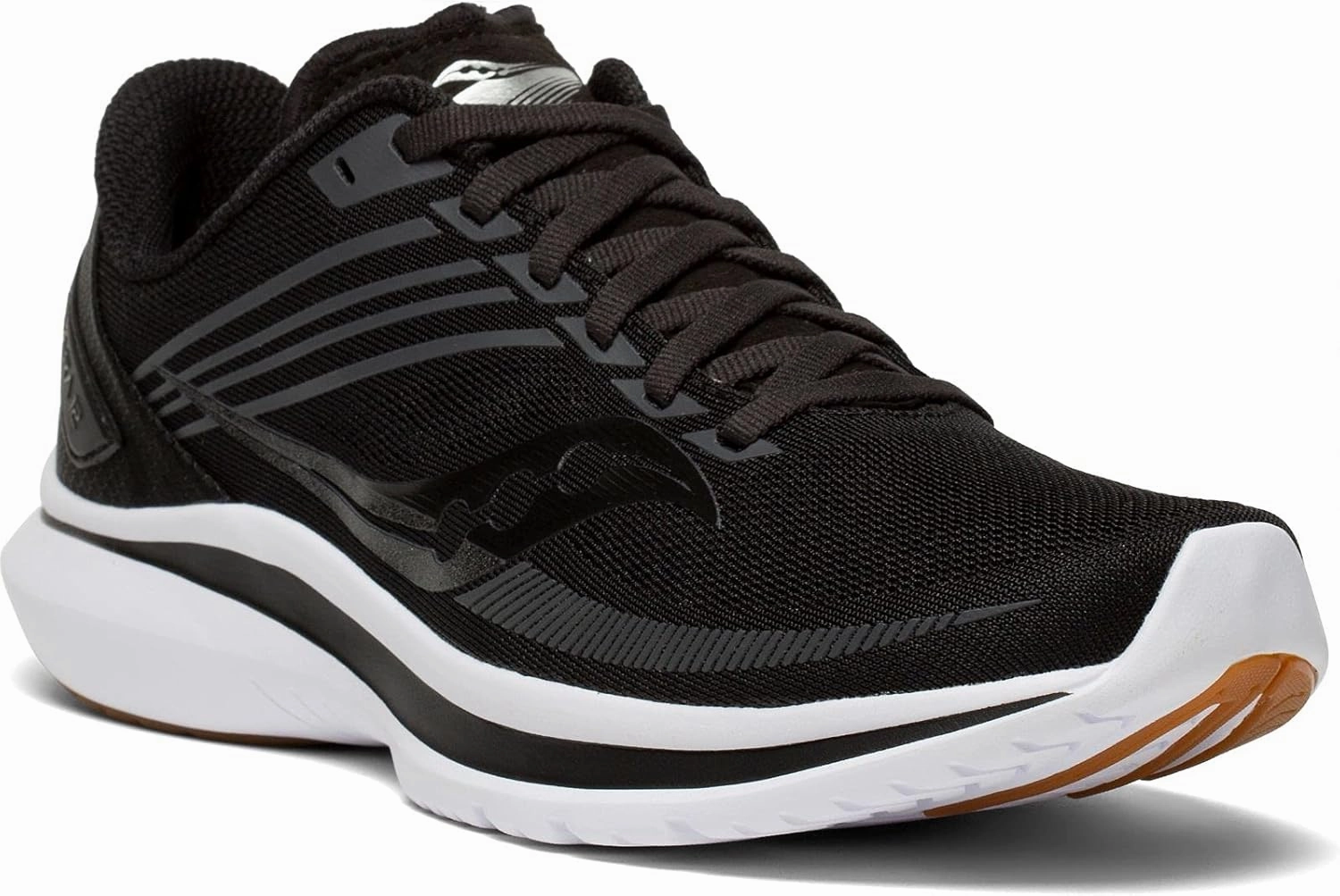 Saucony Women's Running Shoe, Black/Gum, 8.5