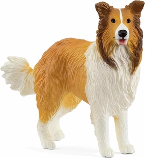 Schleich Farm World Collie Realistic Farm Animal Figurines, Farm Adventure Play for Boys and Girls, Gift for Kids Ages 3 