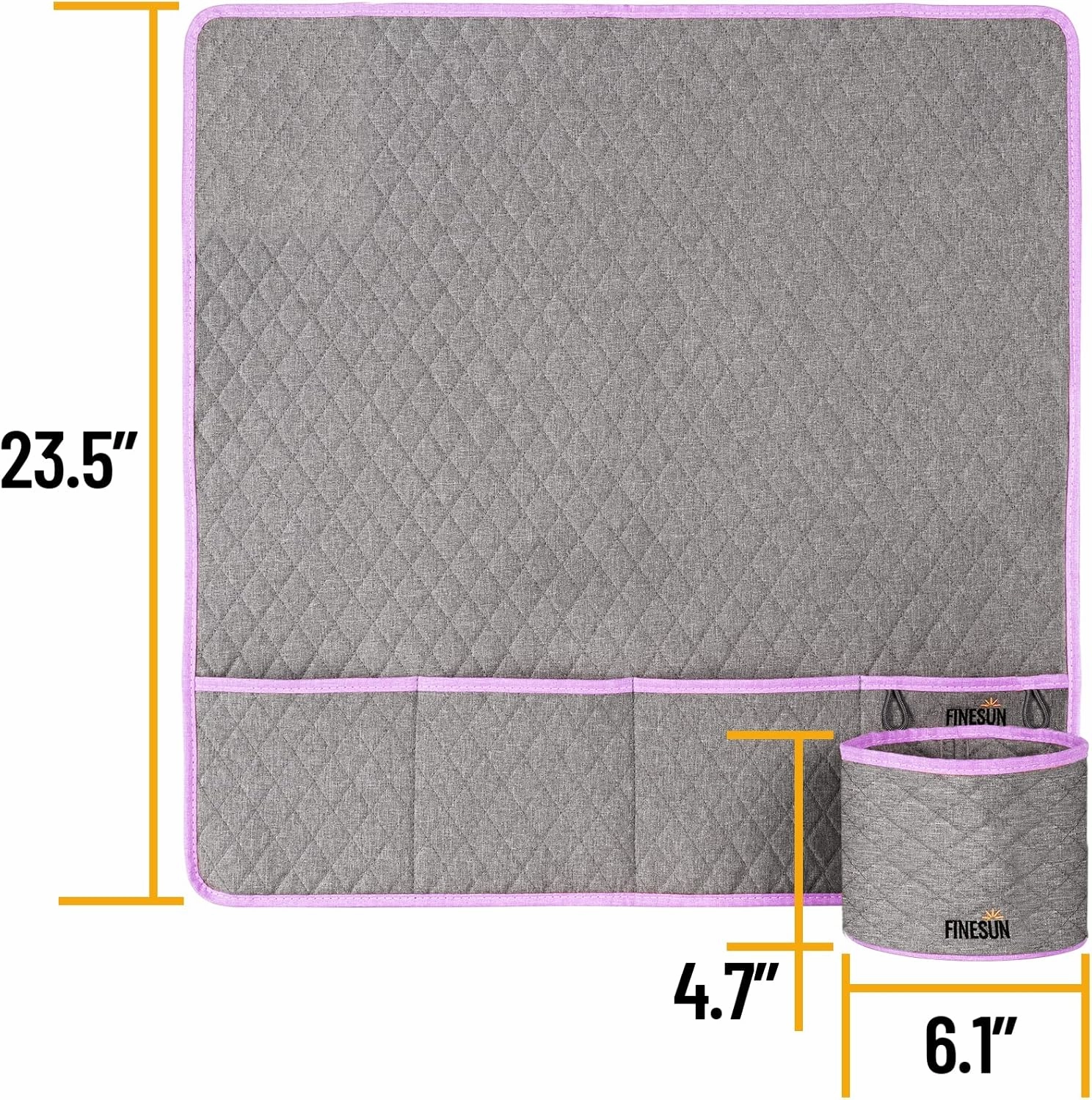 Sewing Machine Pad,for Brother, Singer, Bernina and Most Machines (purple)