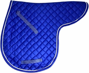Showman Quilted English Saddle Pad