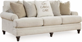 Signature Design by Ashley Valerani Classic Sofa for Living Room, Beige