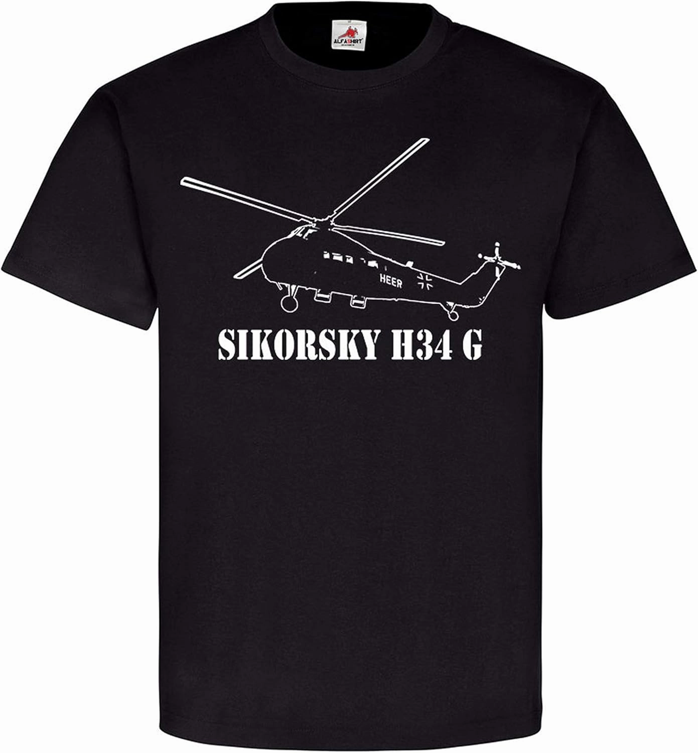 Sikorsky H34 G helicopter army aviator German army pilot reservist squadron #23777