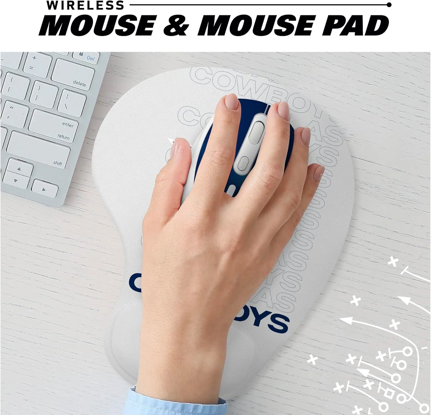 SOAR NFL Mouse and Mouse Pad