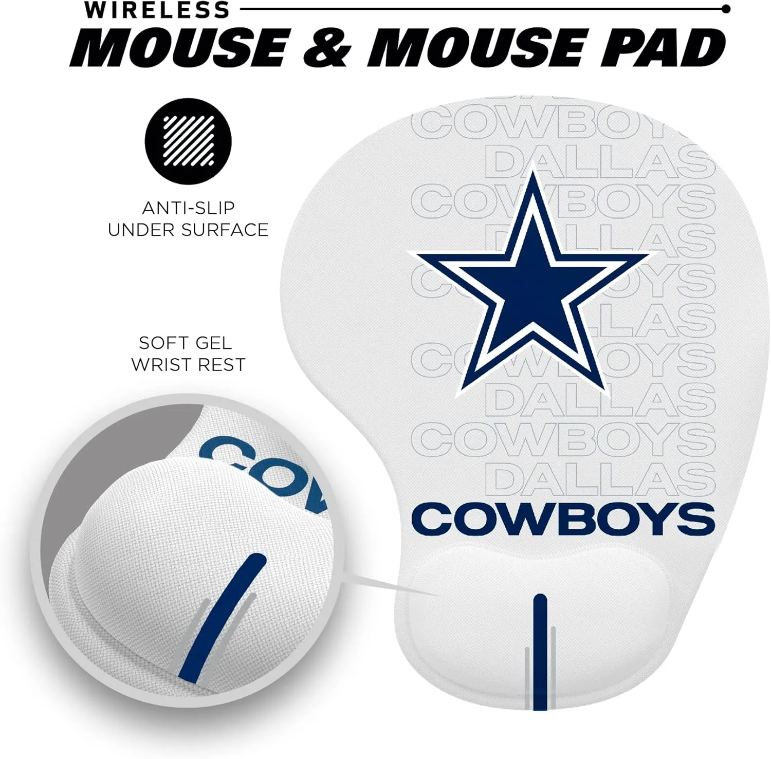 SOAR NFL Mouse and Mouse Pad