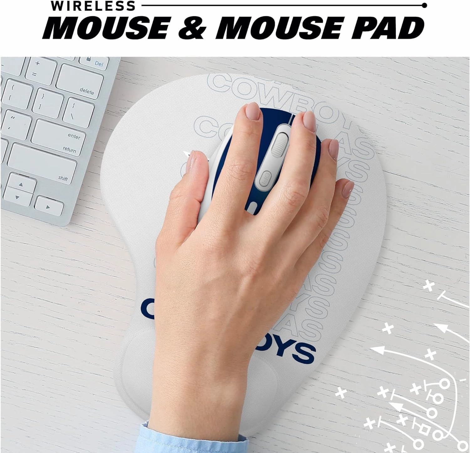 SOAR NFL Mouse and Mouse Pad