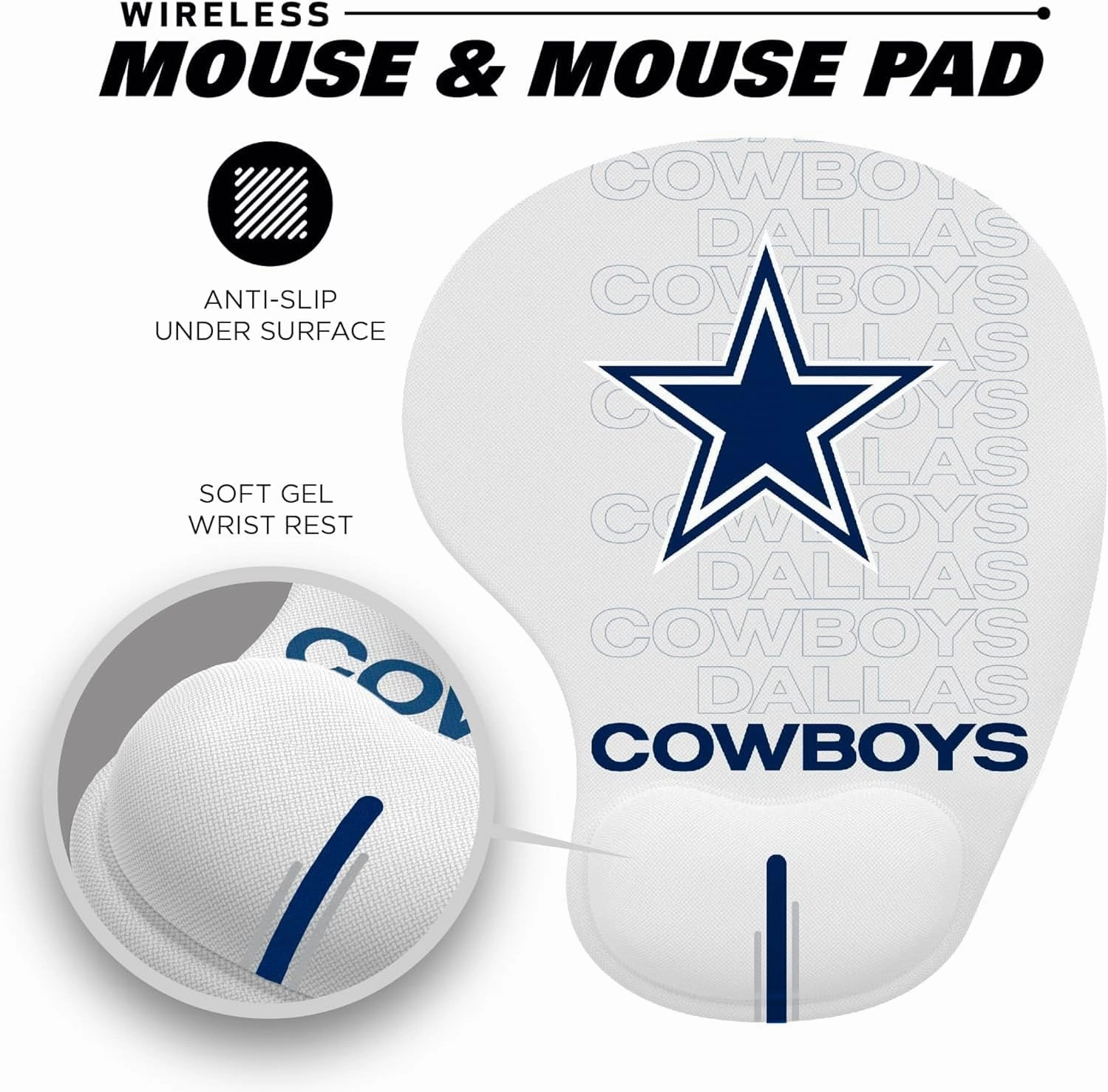 SOAR NFL Mouse and Mouse Pad