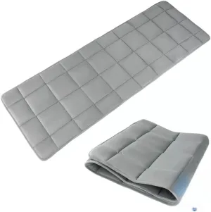 Soft Sleeping Pad for Camping,Thick Down Alternative Camping Mattress,Lightweight Camping Cot Mattress Pad, Sleeping Mats for Adults,Foldable Floor Sleeping Pads for Traveling Hiking,75x30x2