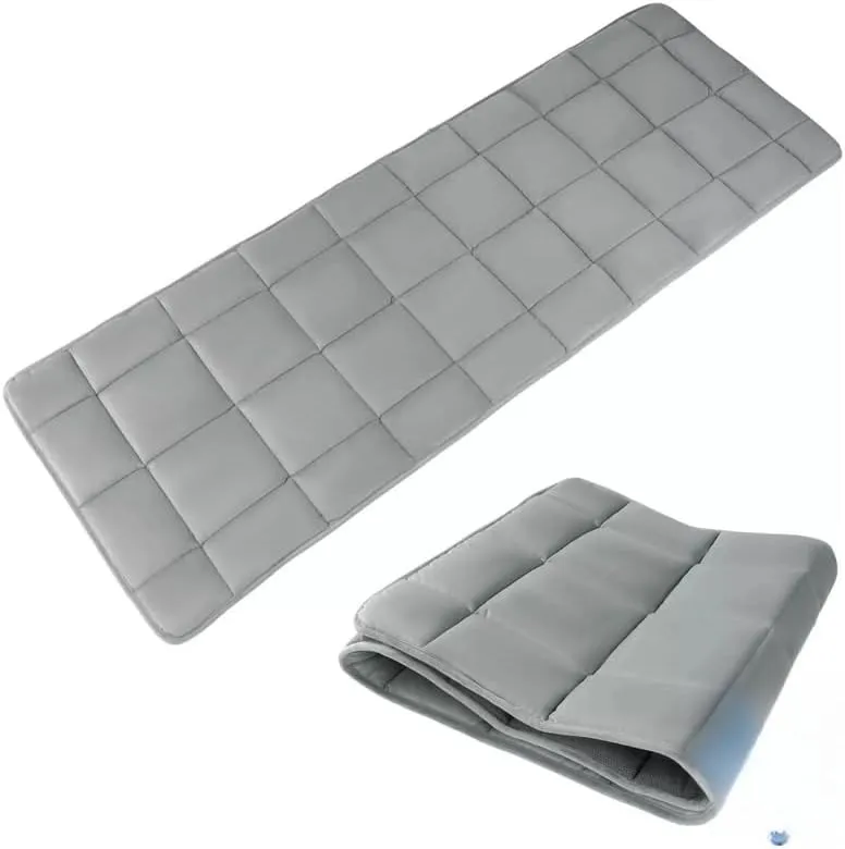 Soft Sleeping Pad for Camping,Thick Down Alternative Camping Mattress,Lightweight Camping Cot Mattress Pad, Sleeping Mats for Adults,Foldable Floor Sleeping Pads for Traveling Hiking,75x30x2
