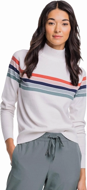 Southern Tide Women's Brynlee Chest Stripe Sweater