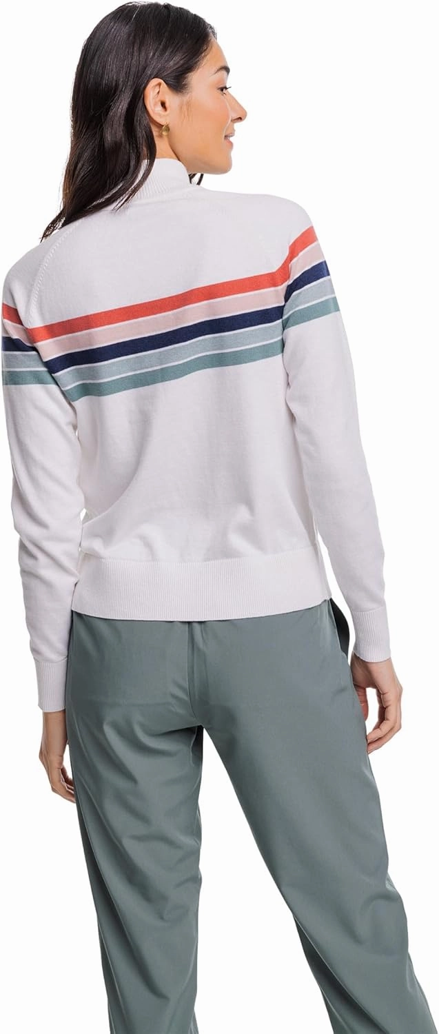 Southern Tide Women's Brynlee Chest Stripe Sweater