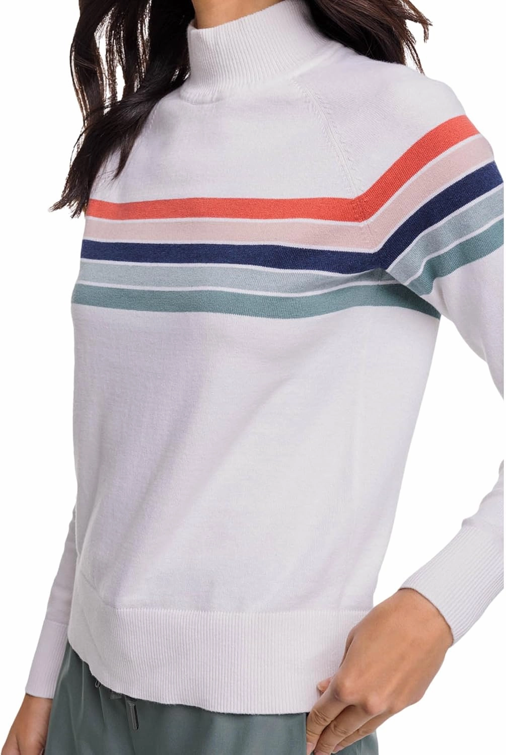 Southern Tide Women's Brynlee Chest Stripe Sweater