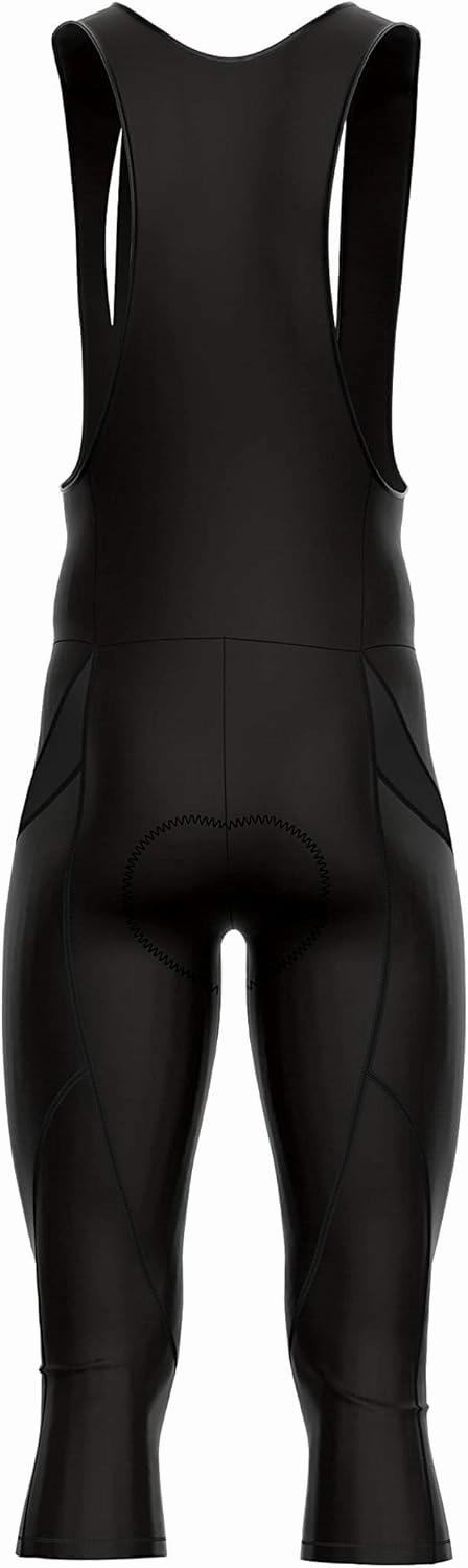 Sparx Men's Elite Super Roubaix Thermal Cycling 3/4 Bib Tights Bib Knicker Coolmax Padded