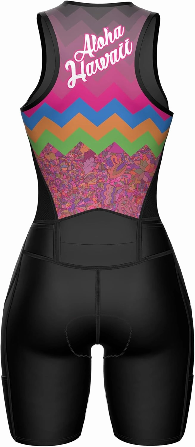 Sparx Women Triathlon Suit Tri Short Racing Cycling Swim Run