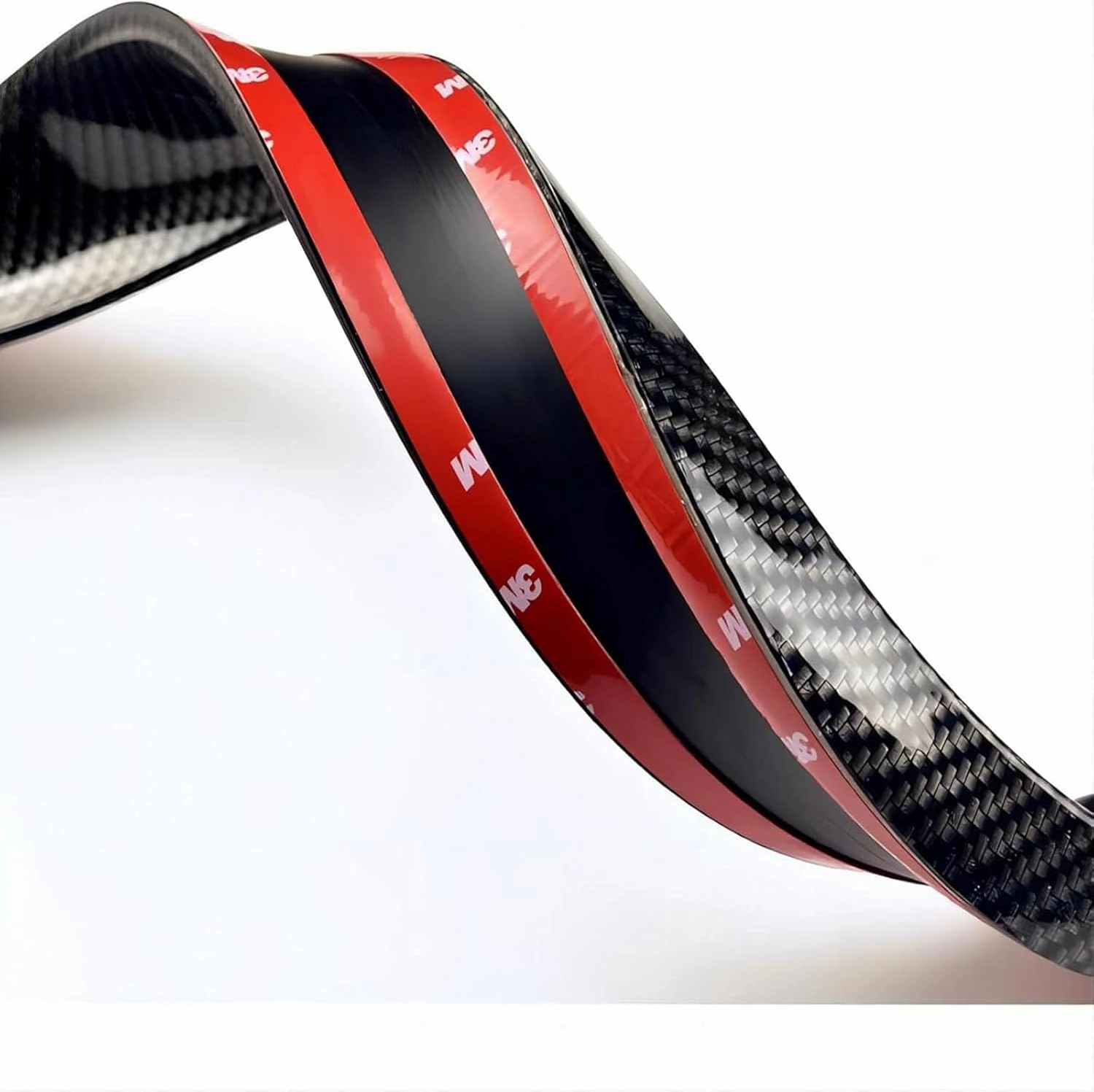 Spoiler for Daewoo Nexia (KLETN, Facelift 2008) 2008 2009 2010 2011 2012 2013, Car Spoiler Waterproof Durable Anti-Collision Easy to Install Car Accessories,Carbon Fiber