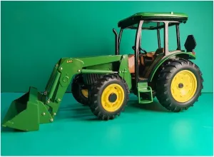 Sports car Metal Model for 5420 Classic Wheel Loader Agricultural Forklift 1:16 Scale Diecast Retro Farm Machinery Model Collection for Home Décor