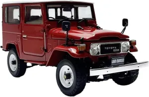 Sports car Metal Model for Toyota Land Cruiser Lc40 Van Bj42v 1:18 Scale Die-cast Car Model Alloy Ornaments Off-Road Vehicle for Home Décor