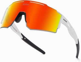 Sports Polarized Sunglasses for Women Men, UV400 Cycling Goggles Baseball Running Fishing Outdoor Windproof Eyewear