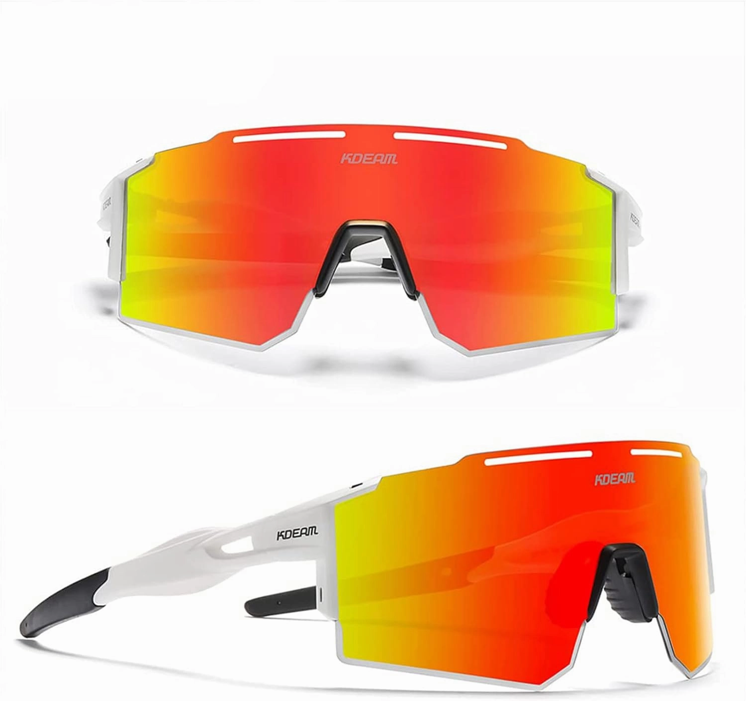 Sports Polarized Sunglasses for Women Men, UV400 Cycling Goggles Baseball Running Fishing Outdoor Windproof Eyewear