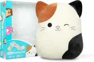 Squishmallows Cam The Cat by Relatable, Microwavable Heating Pad for Period Cramps, Cuddly Plushies, Great Gift Ideas for Loved Ones of All Ages, Includes 1 Lavender Scented Heating Pad Plushy