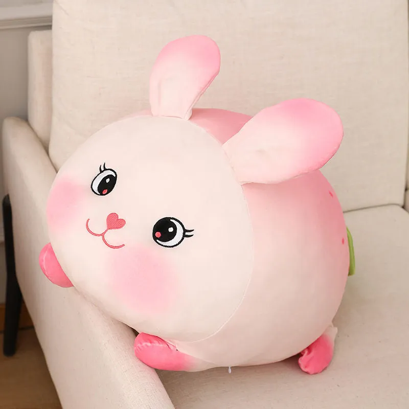 Strawberry Rabbit Bunny Stuffed Animal Plush