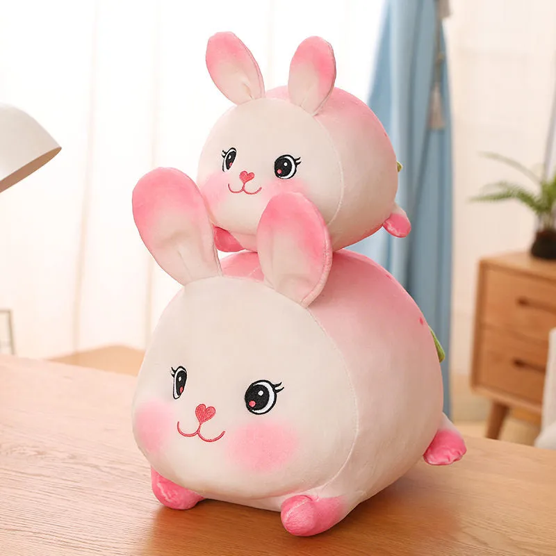 Strawberry Rabbit Bunny Stuffed Animal Plush