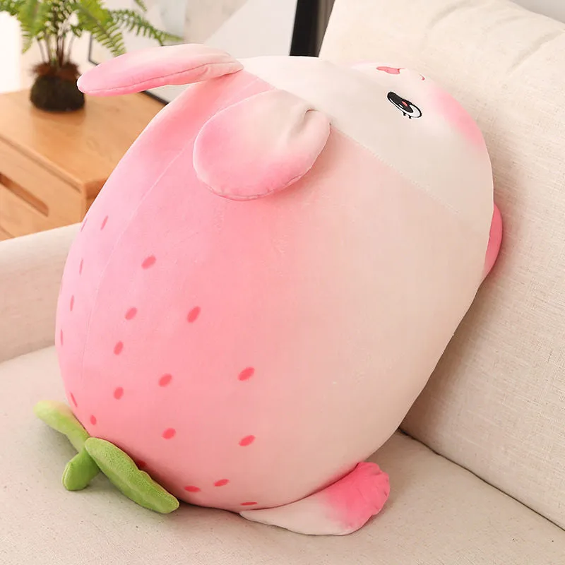 Strawberry Rabbit Bunny Stuffed Animal Plush