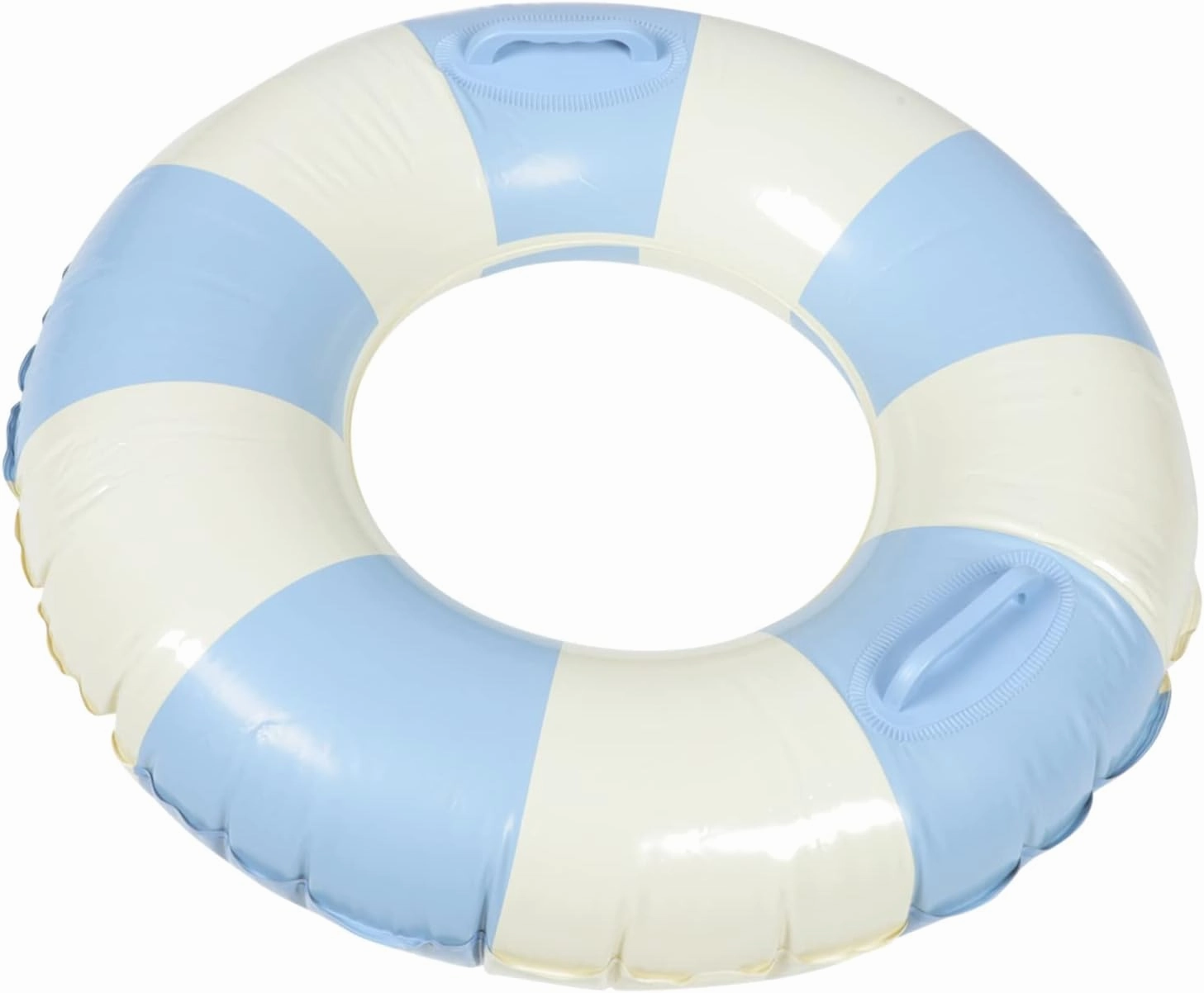 Striped Swim Ring Tubes Pool Float Pool Party Decorations Water Sports Pool Accessories Inflatable Swim Ring Inflatable Swim Circle Water Toys Men and Women PVC Lamp Pool Aldult