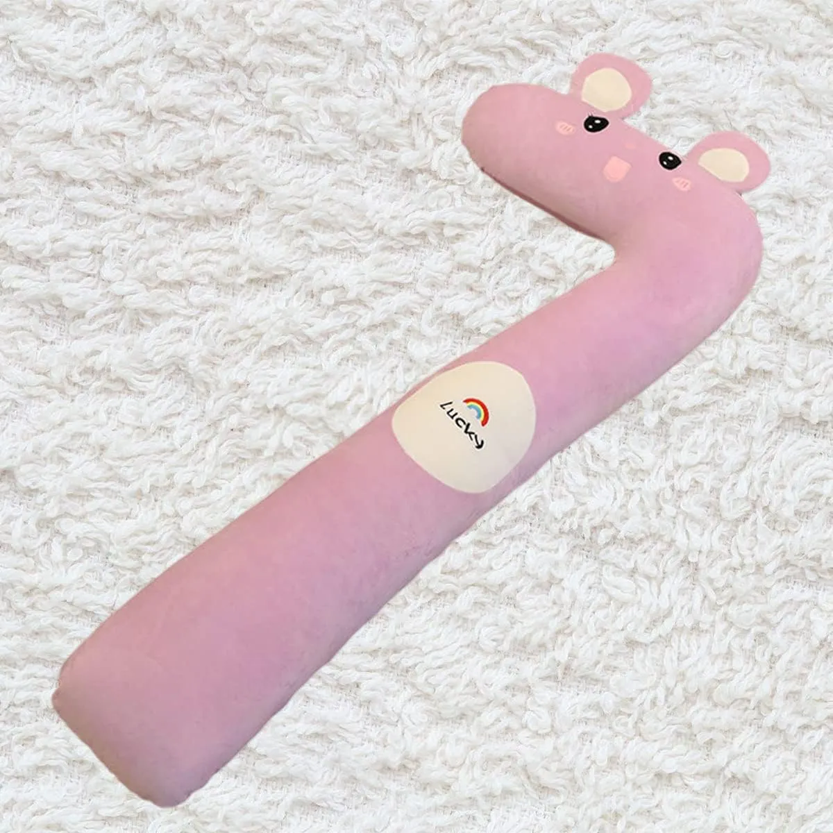 Stuffed Animal Bunny Plush Pillow:Novelty Cute Soft Cuddle Rabbit Like 7 Hugging Fuzzy Toy Adorable Kawaii Sleeping Plushie Home Decor Gift for Girl Boy Kid Birthday Valentine Christmas 51in