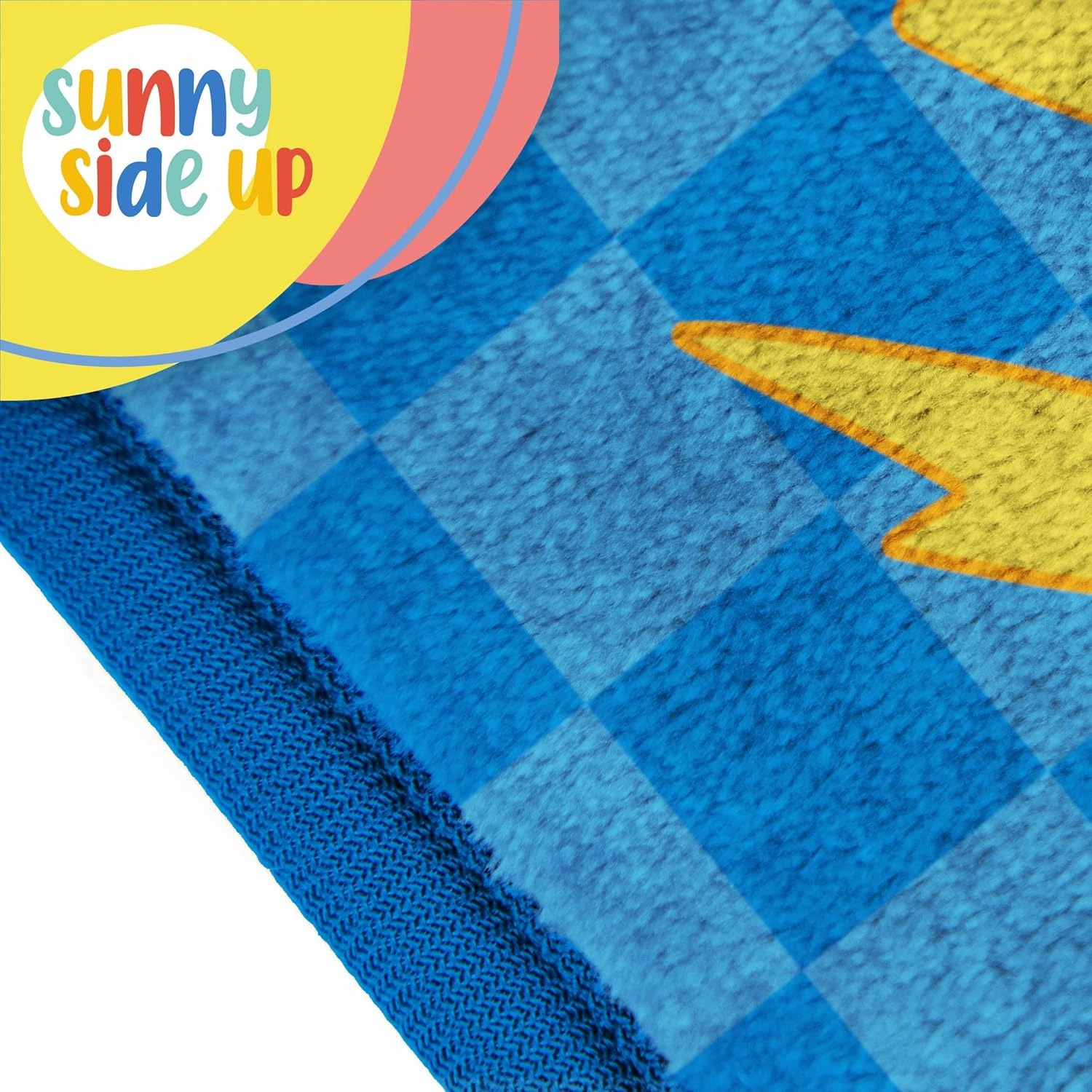 Sunny Side Up Disney Pixar Cars Plush Travel Throw Blanket - Measures 40 x 50 Inches - Super Soft & Cozy Travel Accessories Features Lightning McQueen