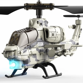 SYMA RC Helicopter, S55H Military Remote Control Helicopters with Realistic Design, Low Battery Reminder, One Key Take Off/Landing, Auto Hovering, Cool Toy for Boys Girls