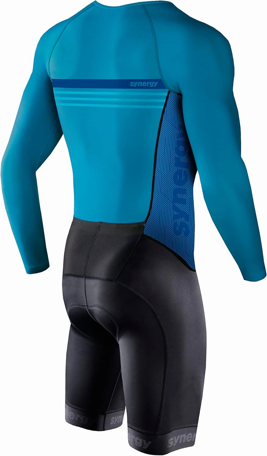 Synergy Men's Trisuit - Pro Thermal Long Sleeve Cycling Skinsuit
