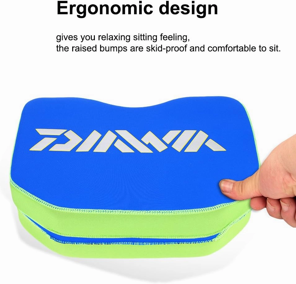 Tbest Kayak Cushion Comfortable Thicken Soft Canoe Fishing Boat Cushion Pad with Suction Cups for Kayaking Fishing Camping 3 Colors