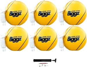 Tetherball (6 pack) with (1) Hand Pump