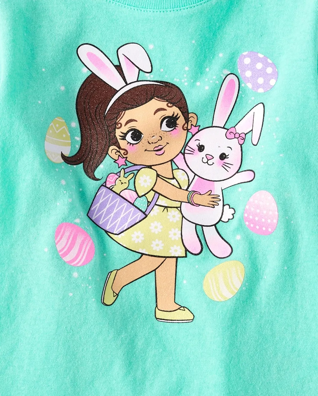 The Children's Place Baby and Toddler Girls' All Holidays Short Sleeve Graphic T-Shirts, Multipack