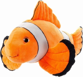 The Petting Zoo Clownfish Stuffed Animal Plushie, Gifts for Kids, Wild Onez Sealife Animals, Clownfish Plush Toy 15 inches