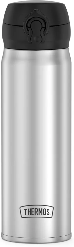 THERMOS 16 Ounce Stainless Steel Direct Drink Bottle, Stainless Steel