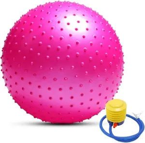 TOMSHOO Anti-Burst Yoga Ball Thickened Stability Balance Ball Pilates Physical Fitness Exercise Ball 55CM / 65CM / 75CM Gift Air Pump