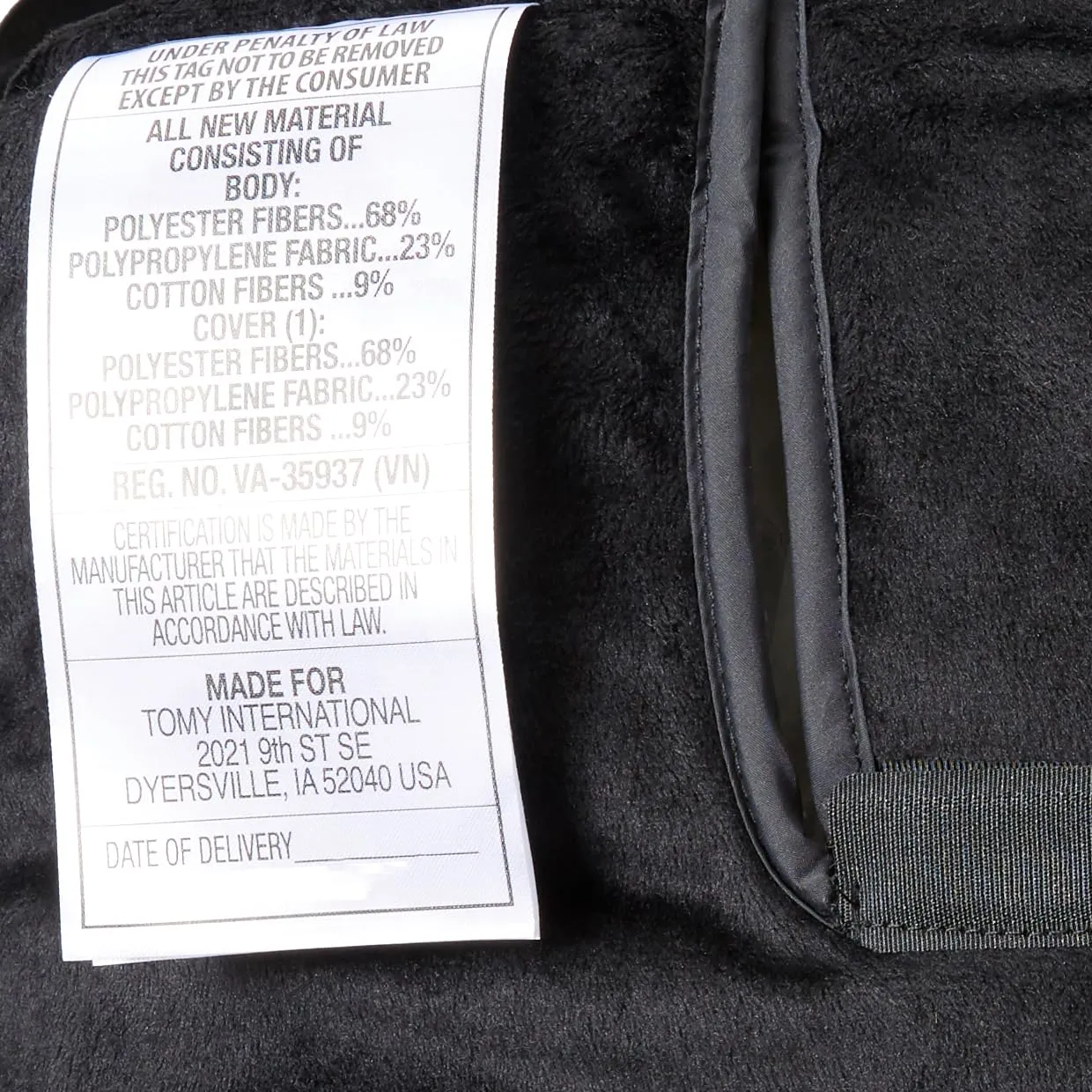Tomy Cole Bundleme - Original, Toddler Bunting Bag, Winter Protection for Baby Car Seats and Strollers, Black