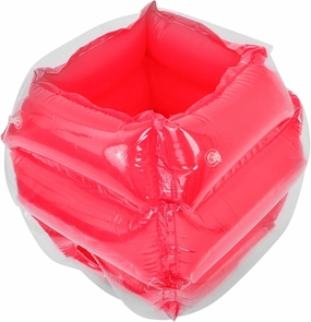 Toyvian Inflatable PVC Bumper Outdoor Collision Fun Toy for Boys and Girls Encourages Healthy Activity Safe No Odor Material for Parties and Backyard Games Red