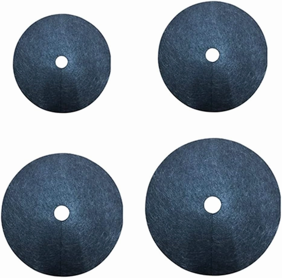 Tree Protection Weed Mats Ecological Cloth Mulch Ring Round Weed Barrier Plant Cover, for Indoor Outdoor Gardens 1pcs (Size : 42CM)