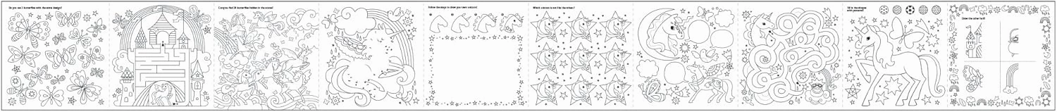 Unicorn Magic Activity Roll