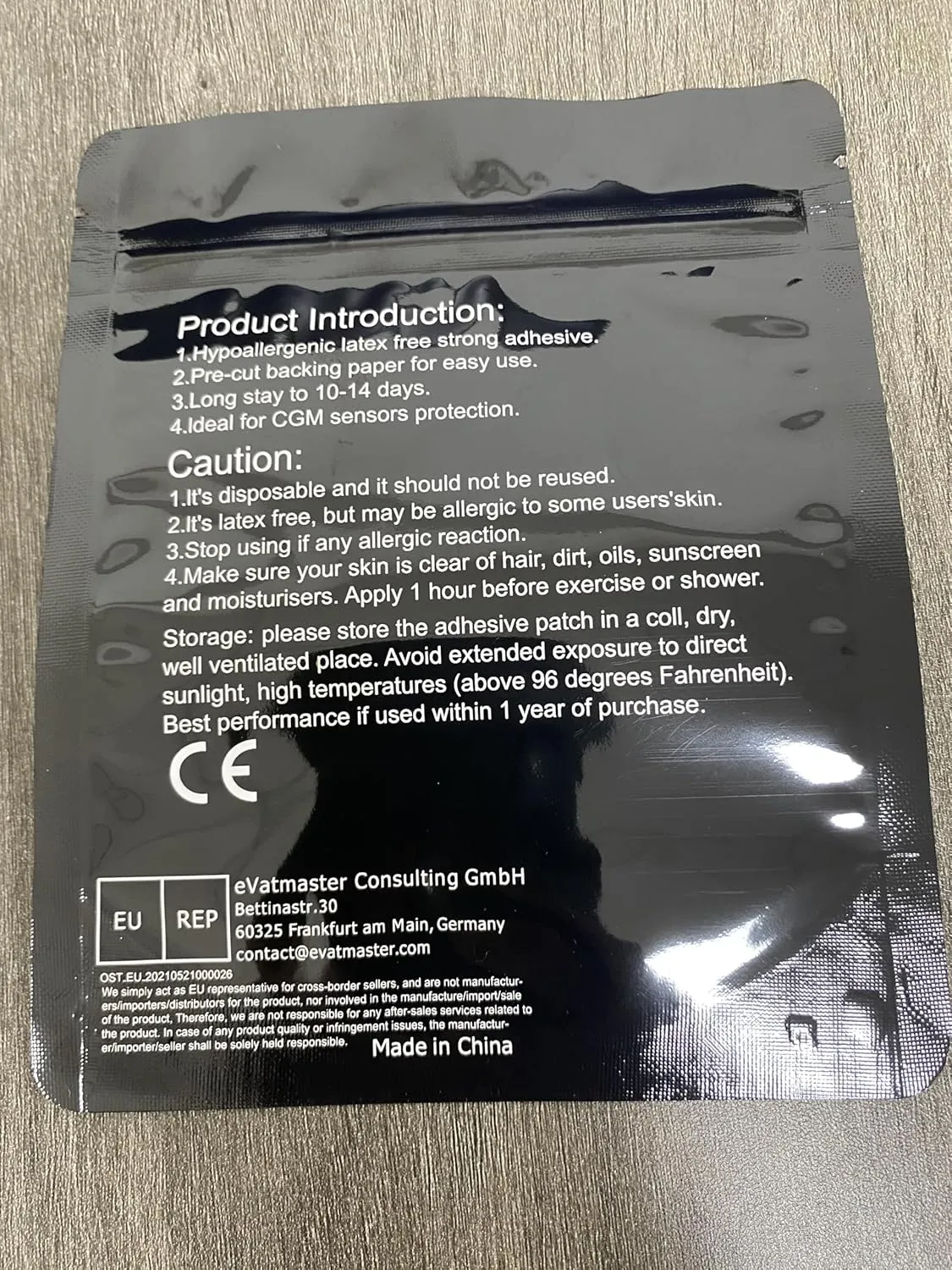 Universal Adhesive Patches for CGM and Insulin Pumps, 0.8-Inch Hole, 40 Pack Waterproof 10-14Days & Breathable Clear Patches, Pre-Cut Adhesive Tape, CGM Protection,Skin-Friendly Patches.